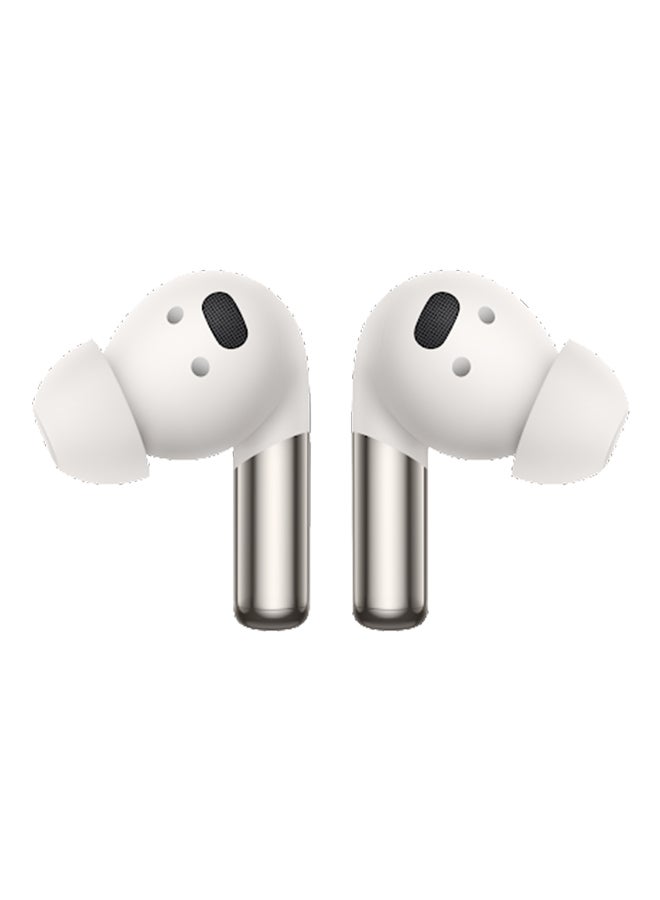 OnePlus Buds Pro 2 Wireless Earphones With Up To 39 Hours Of Battery Life Smart Adaptive Noise Cancellation And Spatial Audio - Misty White - Image 1