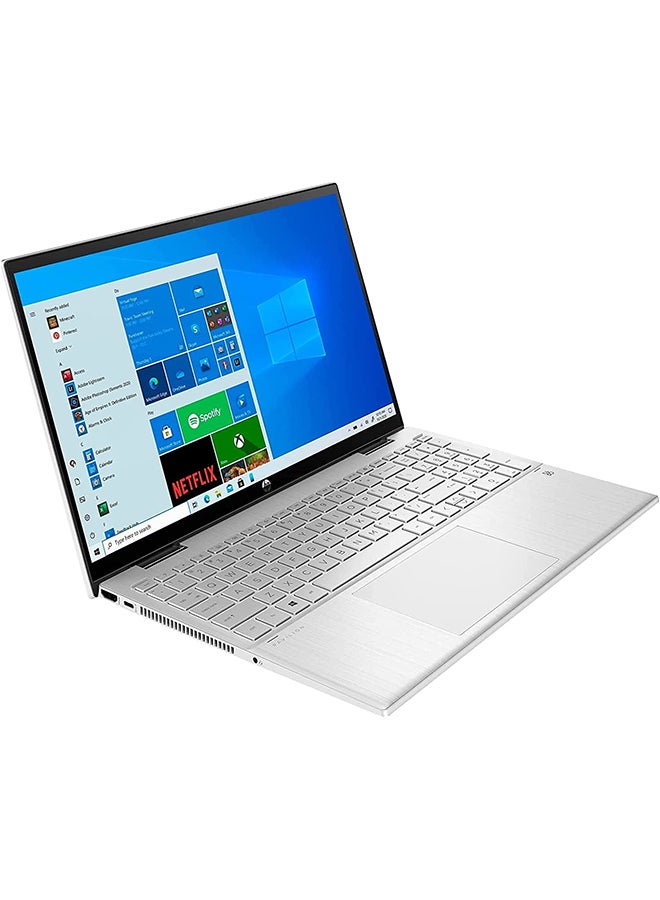 HP - Pavilion 15-eg0042ne (Upgraded Version) Laptop With 15.6-Inch Display, Core i5 Processer/8GB RAM/512GB SSD/Intel UHD Graphics /International Version English Silver - Image 1