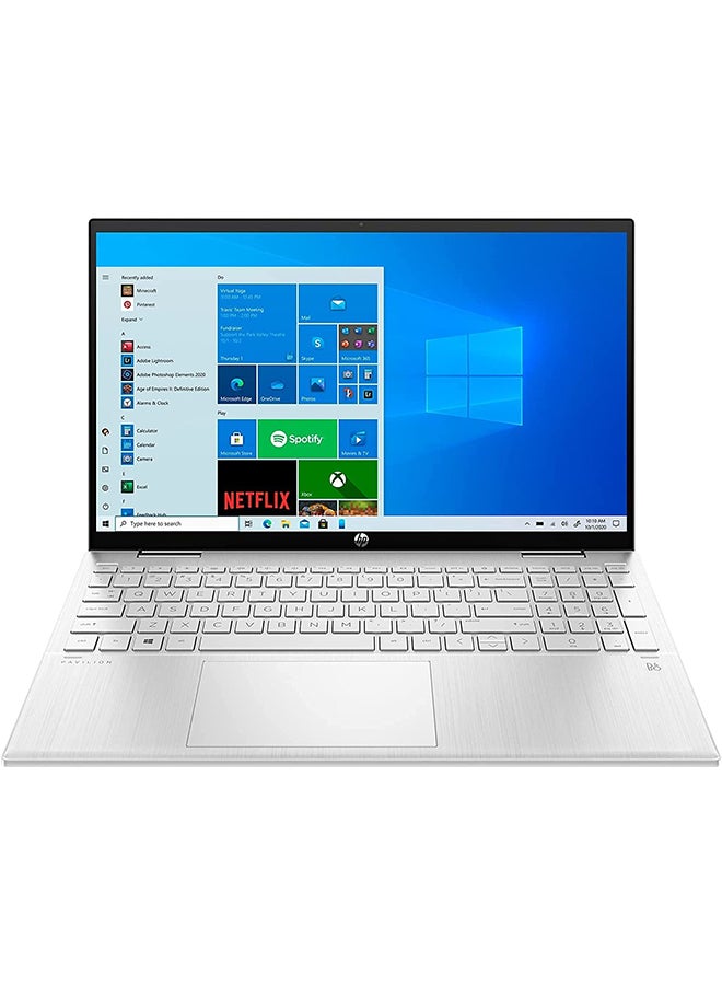 HP - Pavilion 15-eg0042ne (Upgraded Version) Laptop With 15.6-Inch Display, Core i5 Processer/8GB RAM/512GB SSD/Intel UHD Graphics /International Version English Silver - Image 1