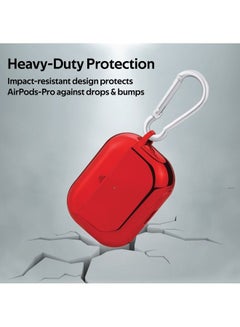 PROMATE AirPods Pro Case, Lightweight Impact-Resistant Electroplated TPU Slim-Fit Protective Cover with Wireless Charging Compatible, Anti-Slip and Scratch Resistant, Glowy-Pro Black  - Image 2