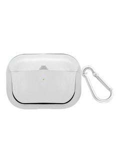 PROMATE AirPods Pro Case, Lightweight Impact-Resistant Electroplated TPU Slim-Fit Protective Cover with Wireless Charging Compatible, Anti-Slip and Scratch Resistant, Glowy-Pro Grey  - Image 1