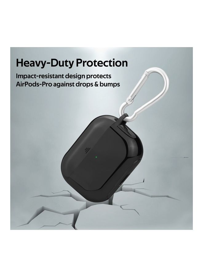PROMATE - Air Pods Pro Case Cover With Wireless Charging Compatible And Anti-Slip Blue - Image 1