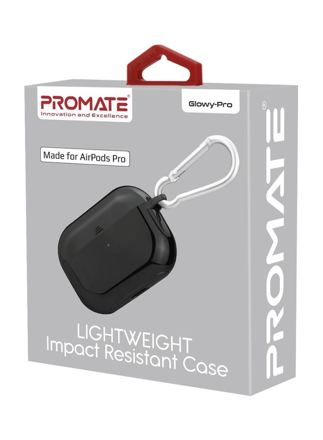 PROMATE - Air Pods Pro Case Cover With Wireless Charging Compatible And Anti-Slip Blue - Image 1