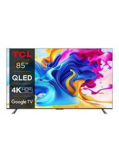 85-Inch QLED 4K HDR 10 Smart TV 85C645 Black