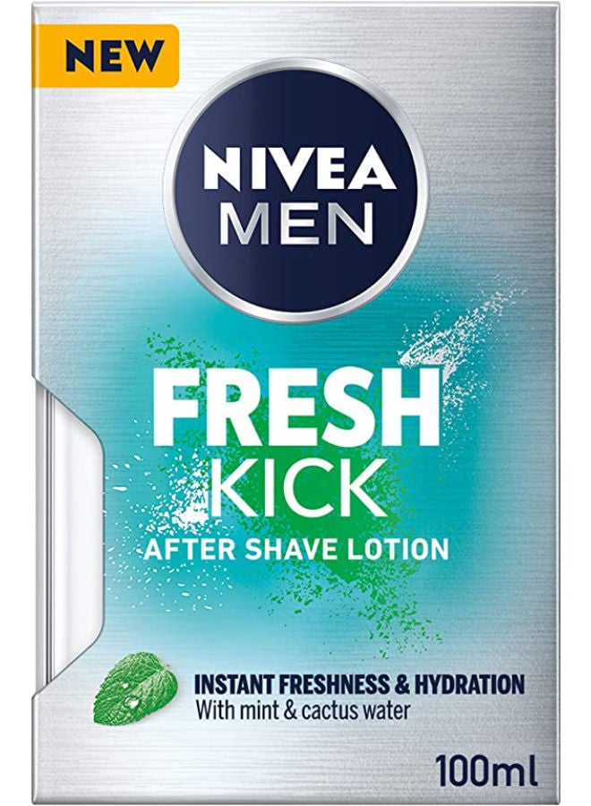 Nivea - Men Fresh Kick After Shave Lotion 100ml - Image 1