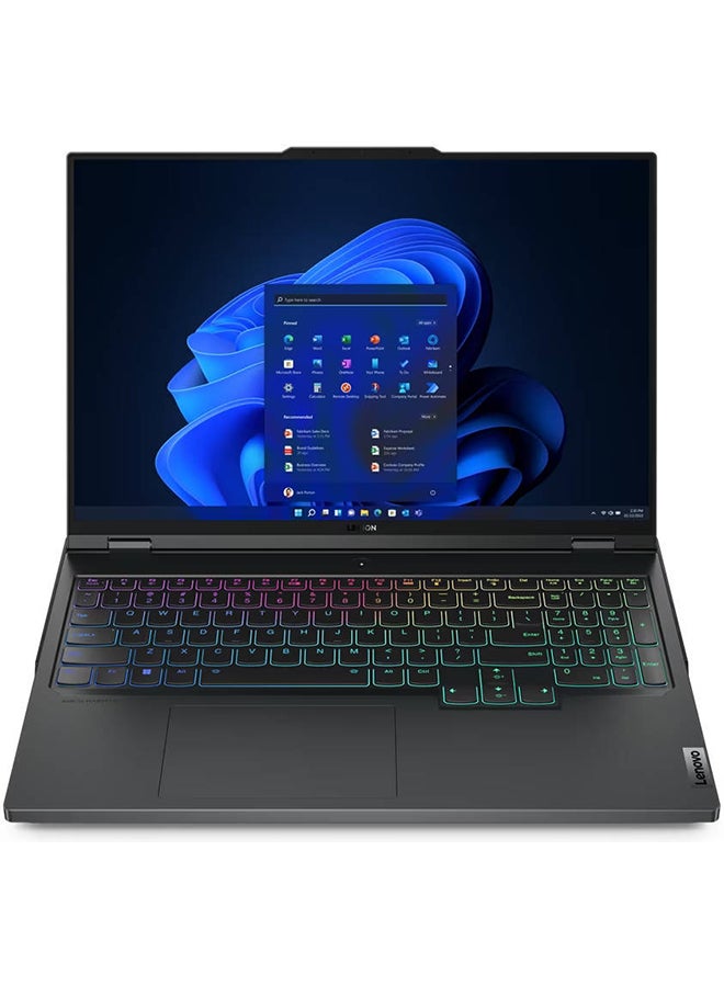 Lenovo - Legion Pro 5 Laptop With 16-Inch Display, Core i7-13700HX Processor/32GB RAM/1TB SSD/8GB NVIDIA GeForce RTX 4070 Graphics Card/Windows 11 English/Arabic Onyx Grey (Upgraded Version) - Image 1
