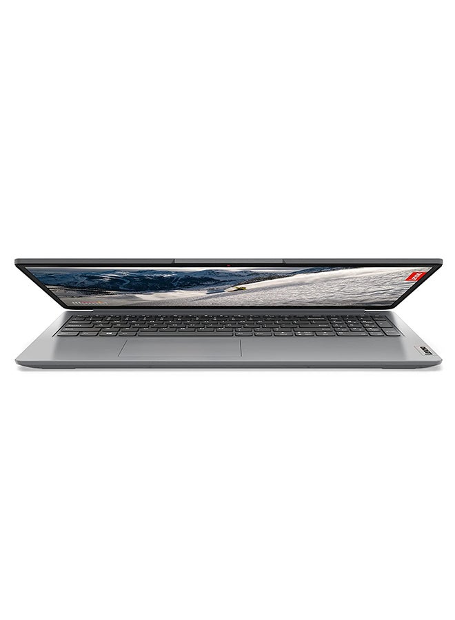 Lenovo - IdeaPad 1 15IAU7 With 15.6-Inch FHD Display, Intel Core i5-1235U Processor / 8GB RAM / 256GB SSD / Integrated Intel Iris Xe Graphics Functions as UHD Graphics / Windows 11 Home / English/Arabic Cloud Grey - Image 1