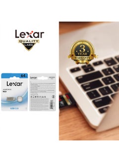 Lexar USB Flash Drive JumpDrive M22 64 GB, USB 2.0, Silver 64 GB  - Image 2