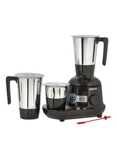 GEEPAS Mixer Grinder 3 in 1 Powerful Grinder Stainless Steel Jars & Blades Safety Twist Lock 750 W GSB44086 Black  - Image 1