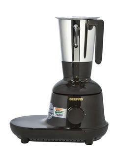 GEEPAS Mixer Grinder 3 in 1 Powerful Grinder Stainless Steel Jars & Blades Safety Twist Lock 750 W GSB44086 Black  - Image 4