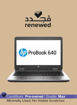 Renewed - ProBook 640 G2 With 14 Inch Display,Intel Core i7/6th Generation/8GB RAM/512GB SSD/Windows 10 English Silver - v1685084619/N53408668A_1