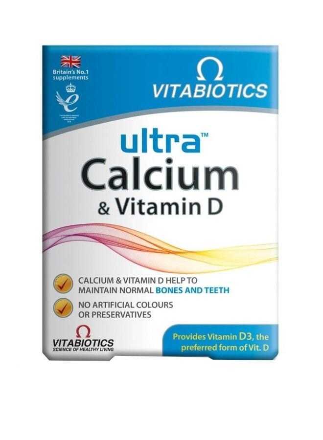 Vitabiotics Ultra Calcium 30 Tablets  - Image 1