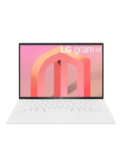 Gram 14Z90Q Ultra Lightweight Laptop With 14-Inch Display, Core i5-1240P Processor/8GB RAM/512GB  SSD/Intel Iris XE Graphics/Windows11 English White