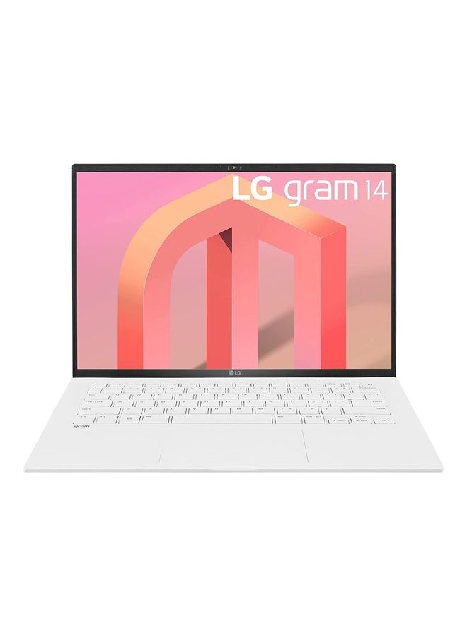 LG - Gram 14Z90Q Ultra Lightweight Laptop With 14-Inch Display, Core i5-1240P Processor/8GB RAM/512GB  SSD/Intel Iris XE Graphics/Windows11 English White - Image 1