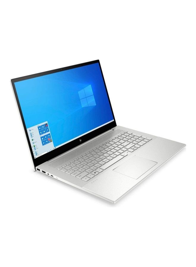 HP - Envy 17t Laptop With 17.3-Inch Display, Core i7-1165G7 Processor/16GB RAM/1TB SSD/Intel Iris Xe Graphics/Windows 11 Home English/Arabic Silver - Image 1