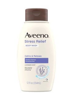 Aveeno Stress Relief Body Wash 354ml  - Image 1