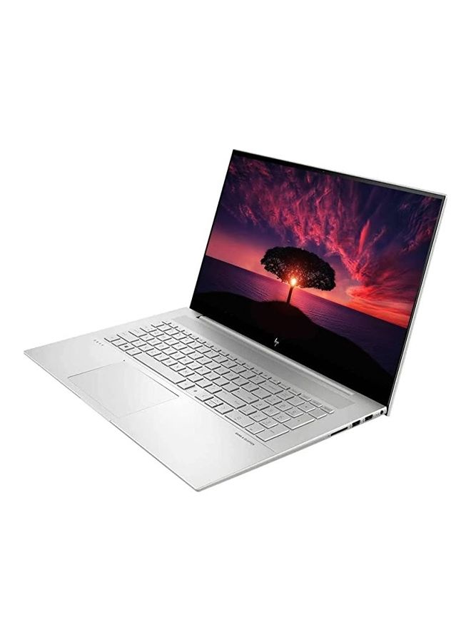 HP - Envy Laptop With 17.3-Inch Display, Core i7-1165G7 Processor/64GB RAM/2TB SSD/Intel Iris XE Graphics/Windows 11 Pro + 32GB Durlyfish USB Card English/Arabic Silver - Image 1