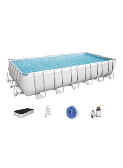 Bestway Rectangular Pool Set 732x132x366cm  - Image 1