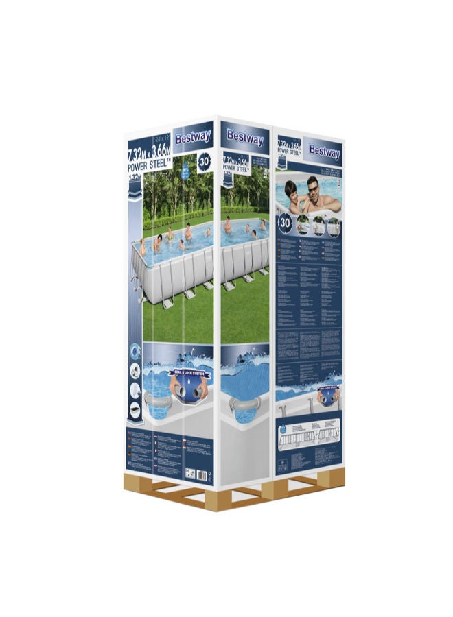 Bestway - Rectangular Pool Set 732x132x366cm - Image 1