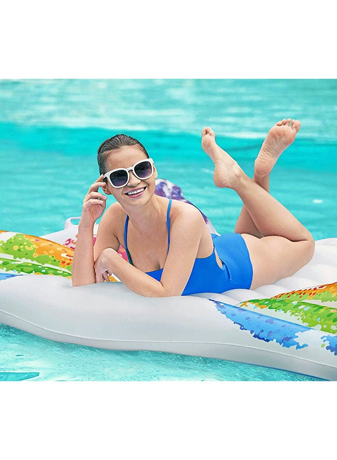 Bestway - Rainbow Butterfly Pool Float 2643261 294x193centimeter - Image 1