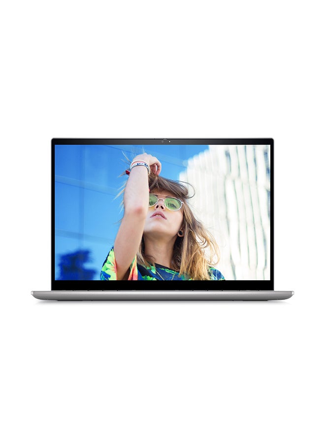 Inspiron 14-7420 14-inch Convertible Touch 2in1 FHD Display+ WVA, Core I5-1235u Processor/8GB RAM/512SSD/Windows 11/2 GB Nvidia Graphics MX550/ English/Arabic Platinum Silver