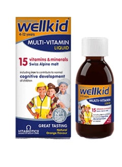 Vitabiotics Wellkid Multivitamins Syrup 150ml  - Image 1