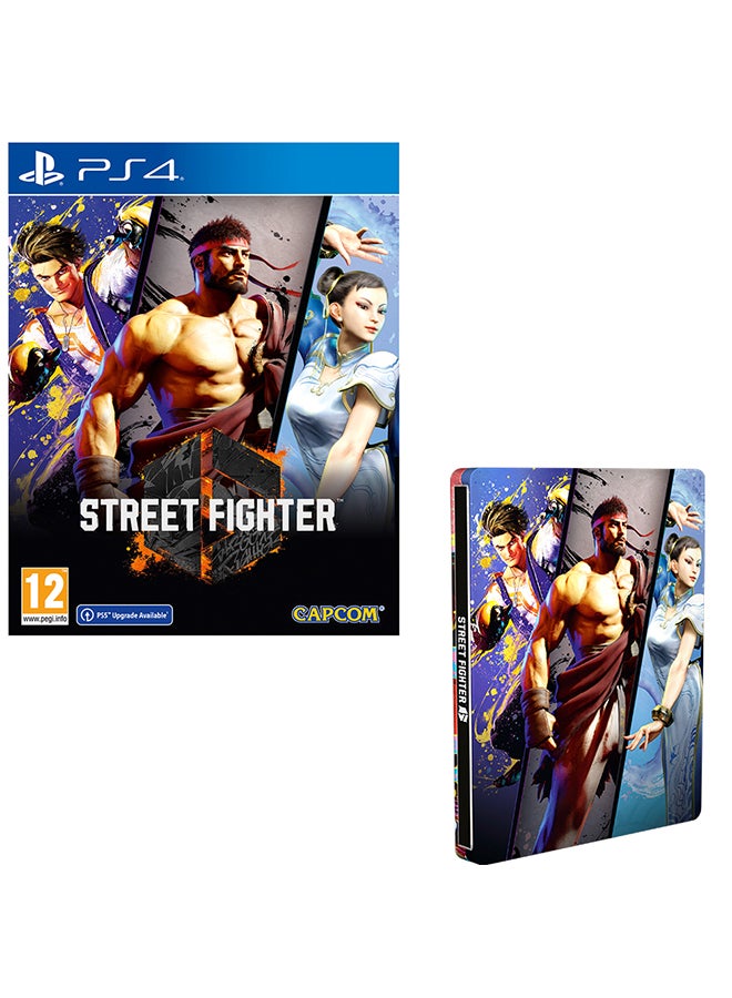 كابكوم ستريت فايتر 6 ستيل بوك ايديشن PS4  - Image 2
