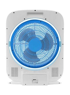 12-Inch Rechargeable Box Fan With LCD Display GF989 Blue/White - v1685100677/N53408826A_4