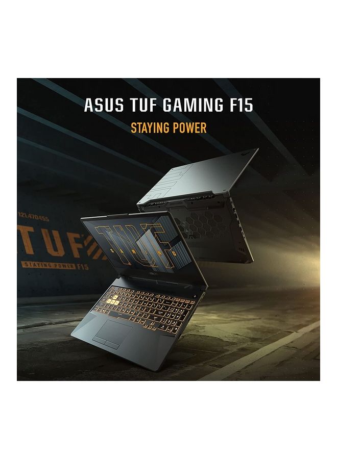 أسوس - كمبيوتر محمول للألعاب TUF FX506HE بشاشة مقاس 15.6 بوصة، ومعالج Core i5-11400H/ذاكرة وصول عشوائي سعة 32 جيجابايت/محرك أقراص SSD سعة 2 تيرابايت/بطاقة رسومات Nvidia GeForce RTX 3050 سعة 4 جيجابايت/نظام التشغيل Windows 11 Home - Image 1