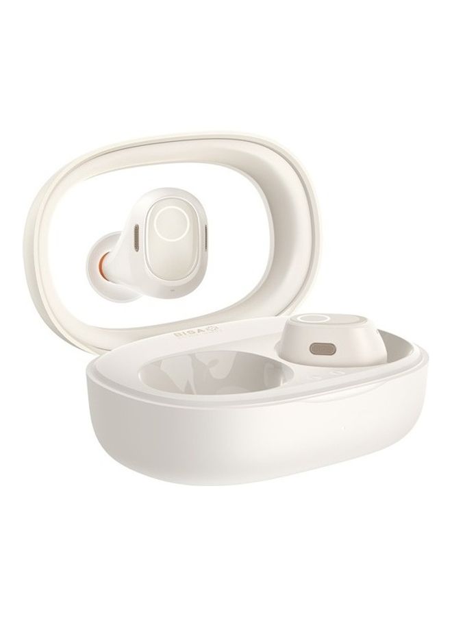 Baseus - Wireless Earbuds, 38 Hrs Playback Bluetooth 5.3 3D Sound Headphone 0.038s Ultra Low-Latency Gaming Headset Super Fast-Charging in-Ear TWS Earphone for iPhone and Android White - Image 1