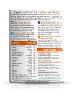 Vitabiotics Pregnacare Original 30 Tablets  - Image 2