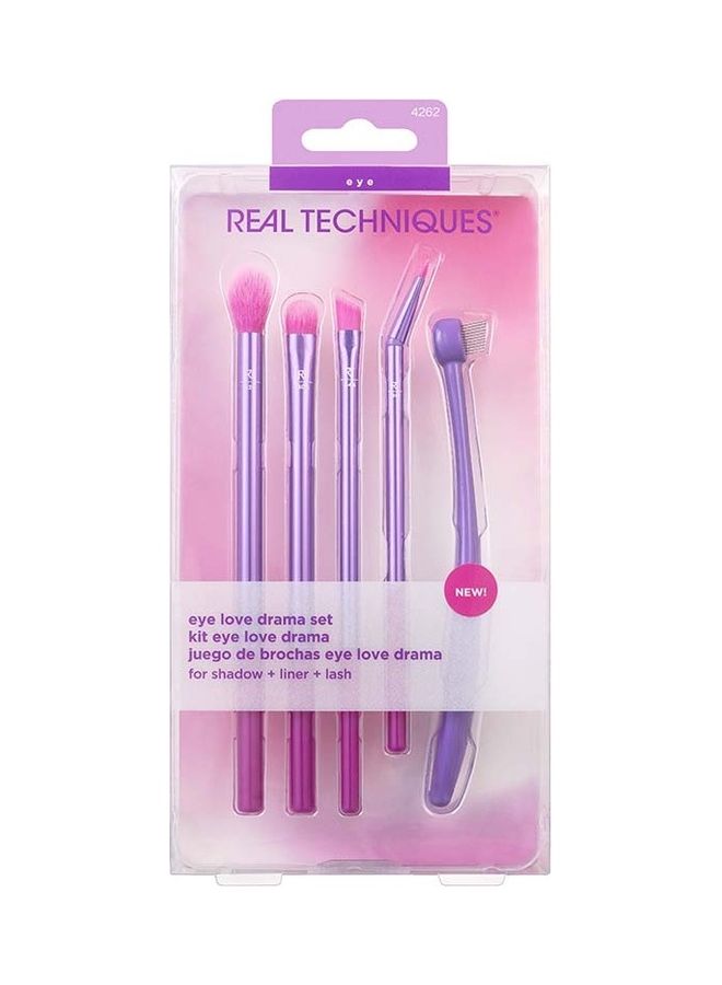 REAL TECHNIQUES - Rlt Eye Love Drama Set Purple - Image 1