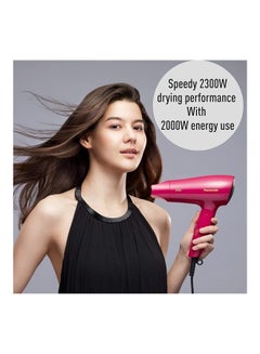 Panasonic Hair Dryer For Fast Drying And Smooth Finish Pink  - Image 2