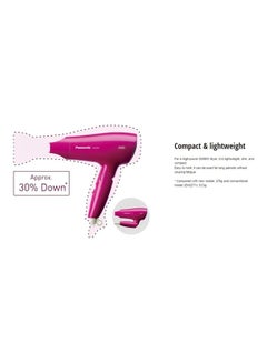 Panasonic Hair Dryer For Fast Drying And Smooth Finish Pink  - Image 3
