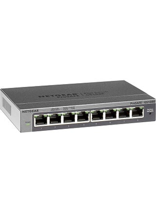 8-Port Gigabit Ethernet Smart Managed Plus Switch - GS108E Grey - v1685342745/N53406354A_1