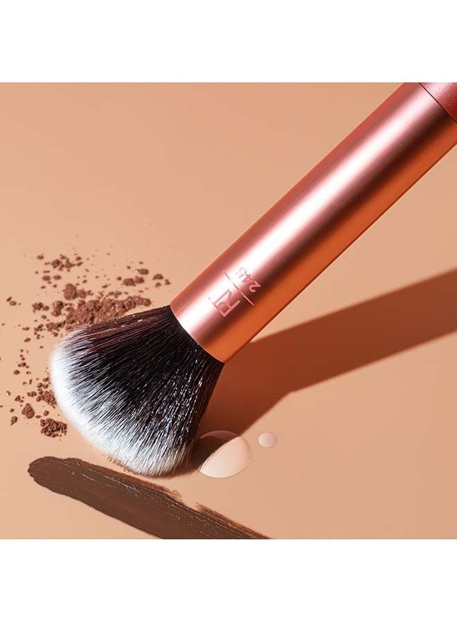 REAL TECHNIQUES Rlt Everything Face Brush Brown  - Image 4