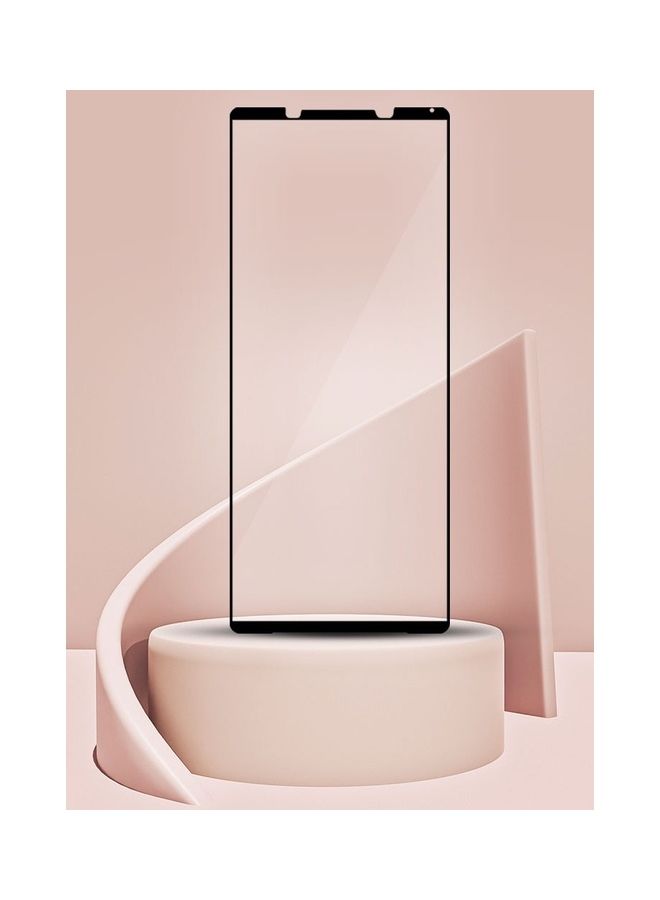 مارجون 1 Pack For Sony Xperia 1 V Screen Protector Tempered Glass Full Glue Back Clear - Image 4