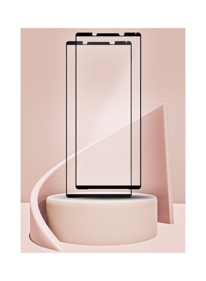 مارجون 2 Pack For Sony Xperia 1 V Screen Protector Tempered Glass Full Glue Back Clear - Image 4