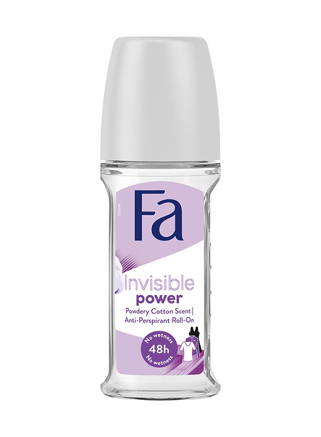 Fa - Invisible Power Roll-On Clear 50ml - Image 1