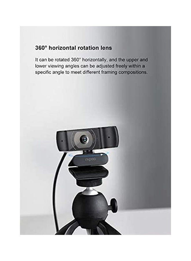رابو Webcam Hd 720P Black - Image 4