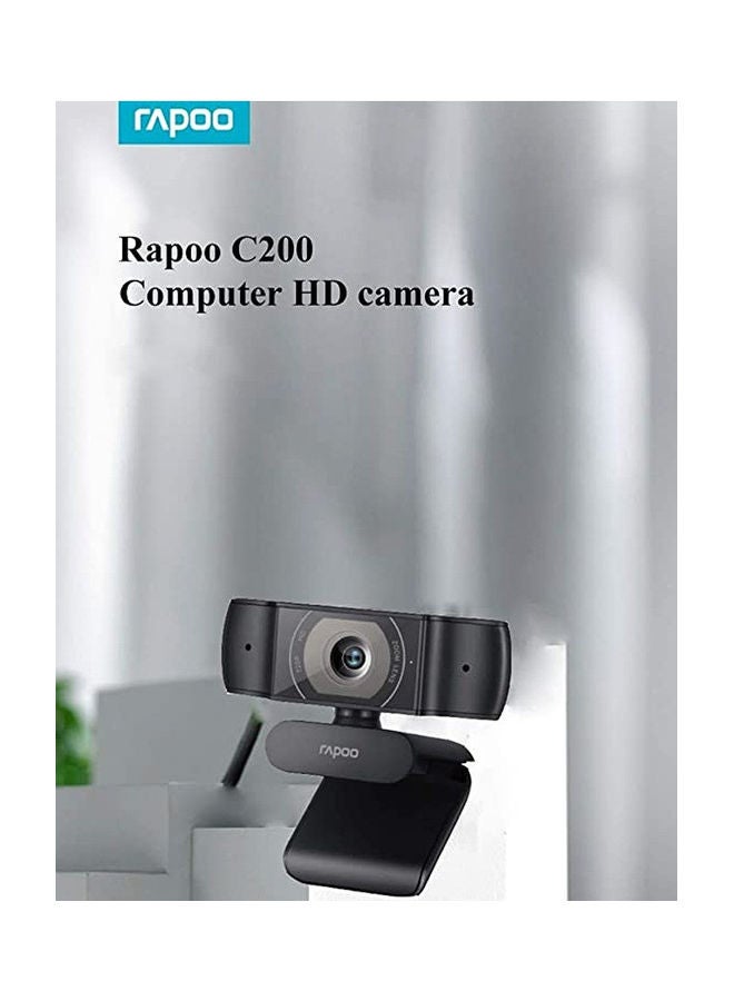 رابو Webcam Hd 720P Black - Image 5