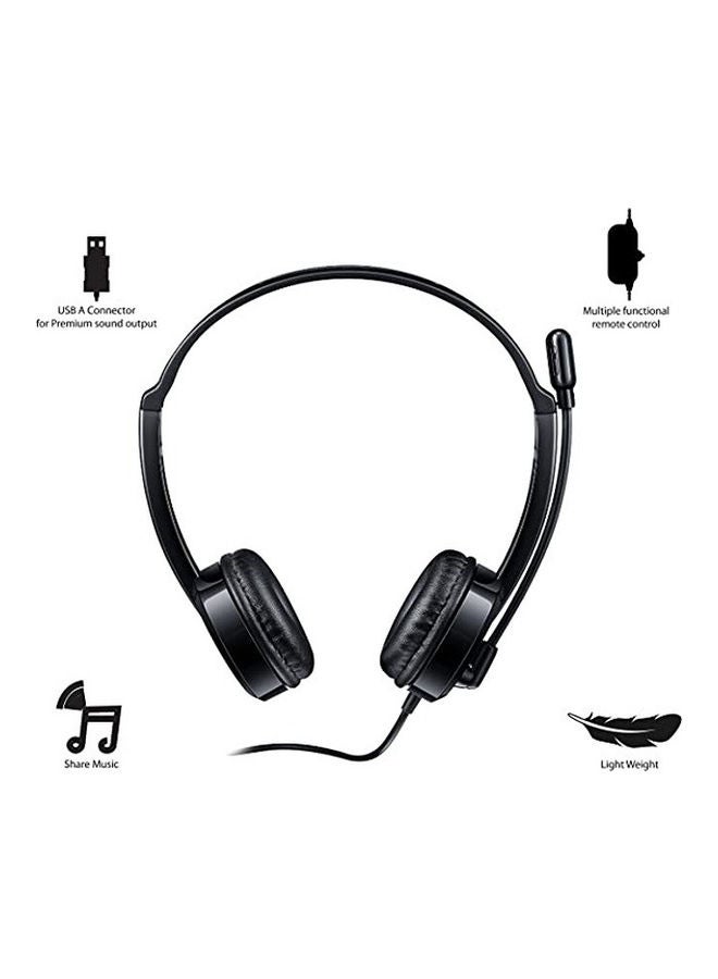 رابو USB Stereo Headset Wired - Image 2
