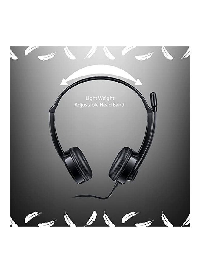 رابو USB Stereo Headset Wired - Image 4