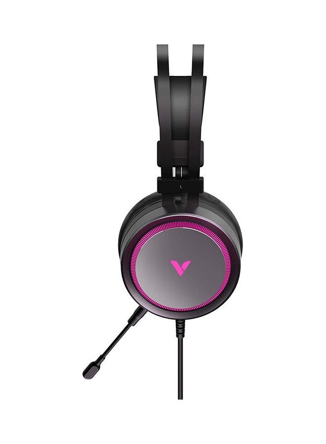 Rapoo Vpro Gaming Headset 7.1 Channel Virtual Surround Sound Noise Cancelling Microphone Led Multi Color Light System - Image 2