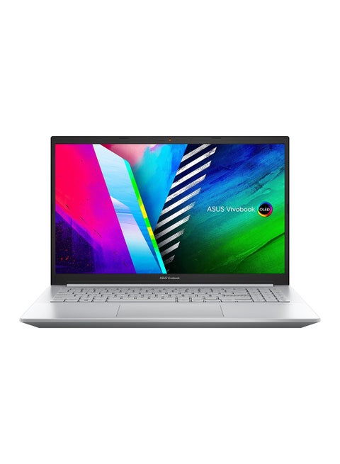 Vivobook Pro 15 Laptop With 15.6-Inch Display, AMD Ryzen 5 5600H Processor/8GB RAM/512GB SSD/2GB Nvidia GeForce RTX 3050 Graphics Card Graphics/Windows 11 English/Arabic Cool Silver