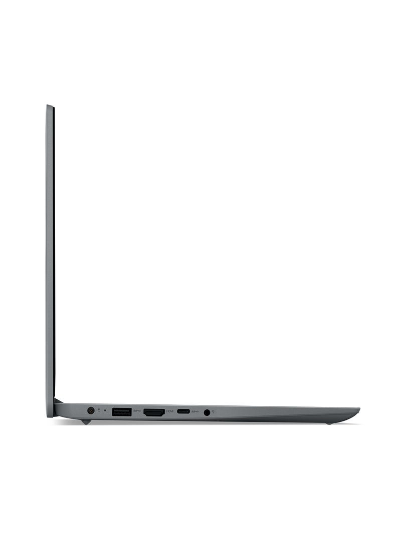 IdeaPad 1 14IAU7 Laptop With 14-Inch FHD Display, Core™ i3-1215U Processor / 8GB RAM / 256GB SSD / Intel® UHD Graphics / Windows 11 Home / English/Arabic Cloud Grey