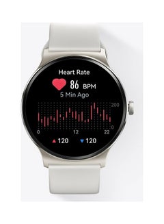 Haylou Solar Lite Smartwatch 1.38" touch screen smart watch for men and women, 100 Sport Modes SpO2 Health Monitor Stress detection IP68 Sliver  - Image 3