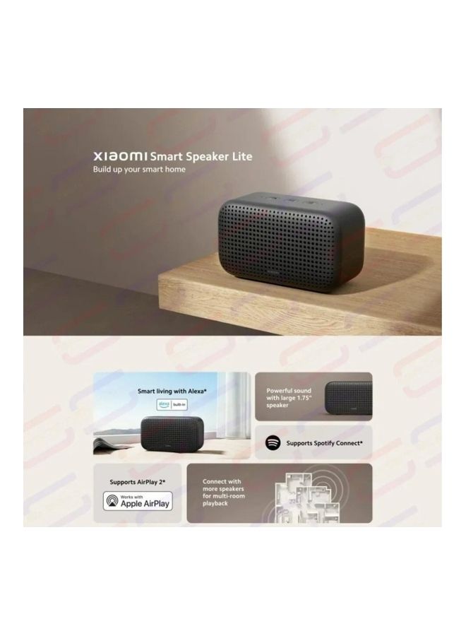 Smart Speaker Lite with built in Alex Bluetooth, Wi-Fi Black - v1685368956/N53409352A_5