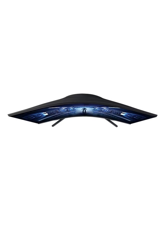 Samsung - 32 inch Odyssey G5 Curved Gaming Monitor with 144Hz Refresh Rate, 1ms Response Time, WQHD Resolution, AMD FreeSync Premium - LC32G55TQBMXUE Black - Image 1