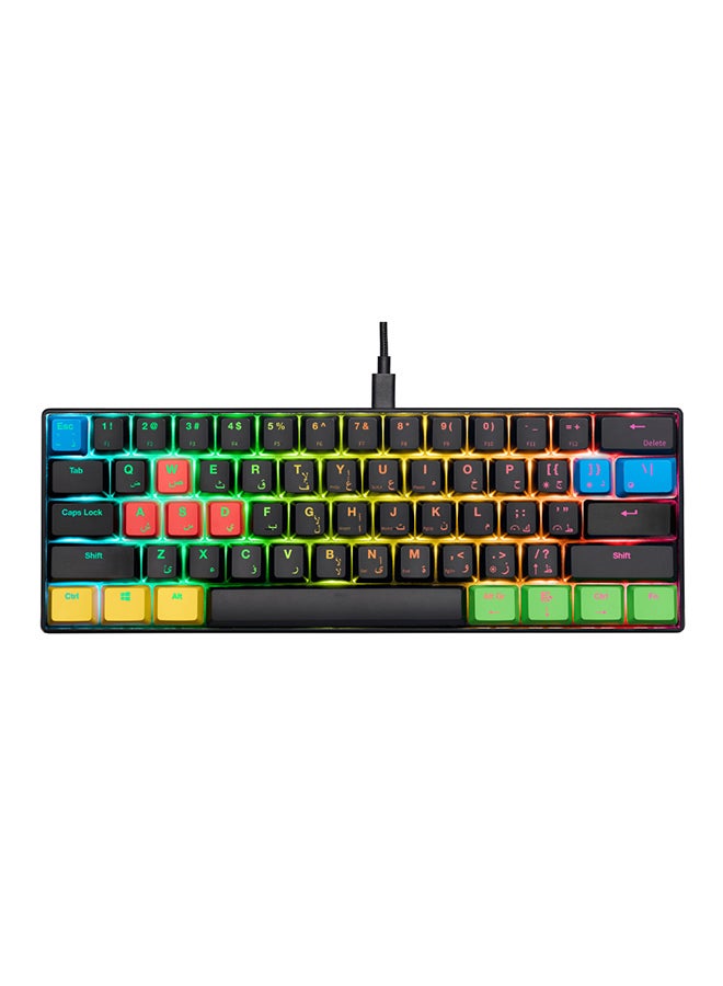 Gamertek GamerTek GK60 Mini Keyboard Pro TETRIZ 